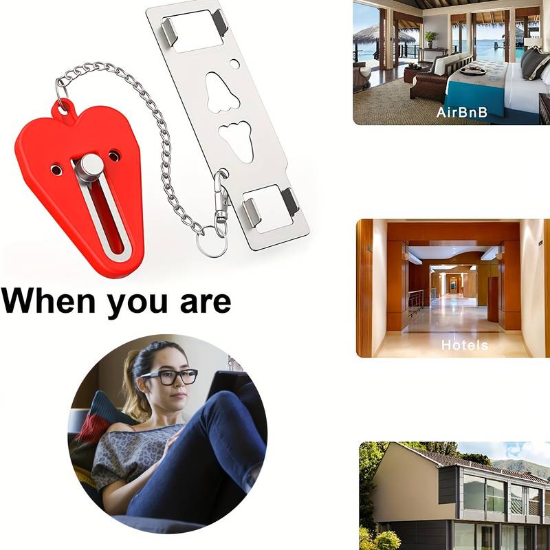 Portable Travel Safety Door Lock ™