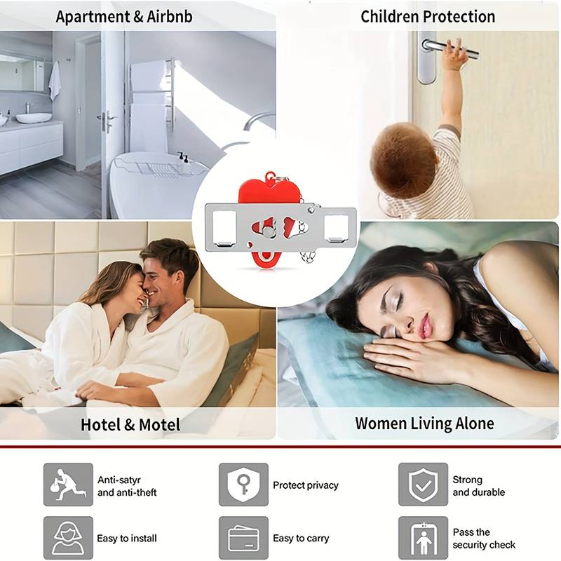 Portable Travel Safety Door Lock ™