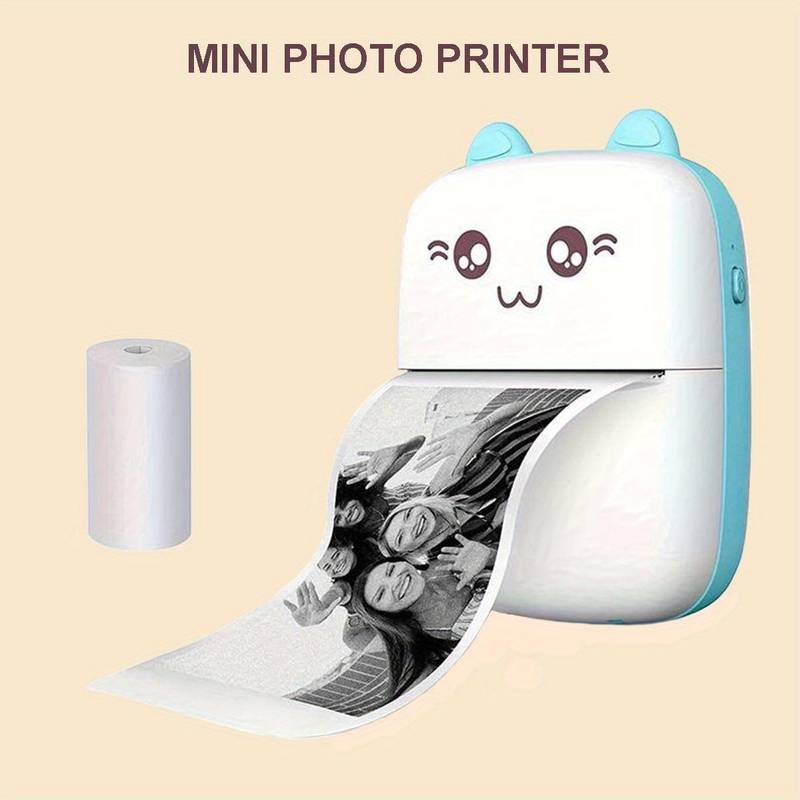 Mini Portable Bluetooth Wireless Thermal  Travel  Printer