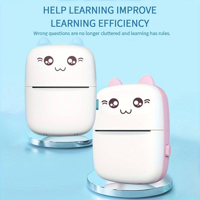 Mini Portable Bluetooth Wireless Thermal  Travel  Printer