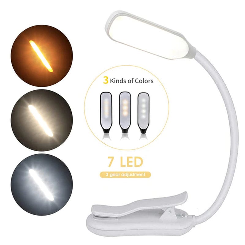 Rechargeable Mini LED Book Reading Night Lamp