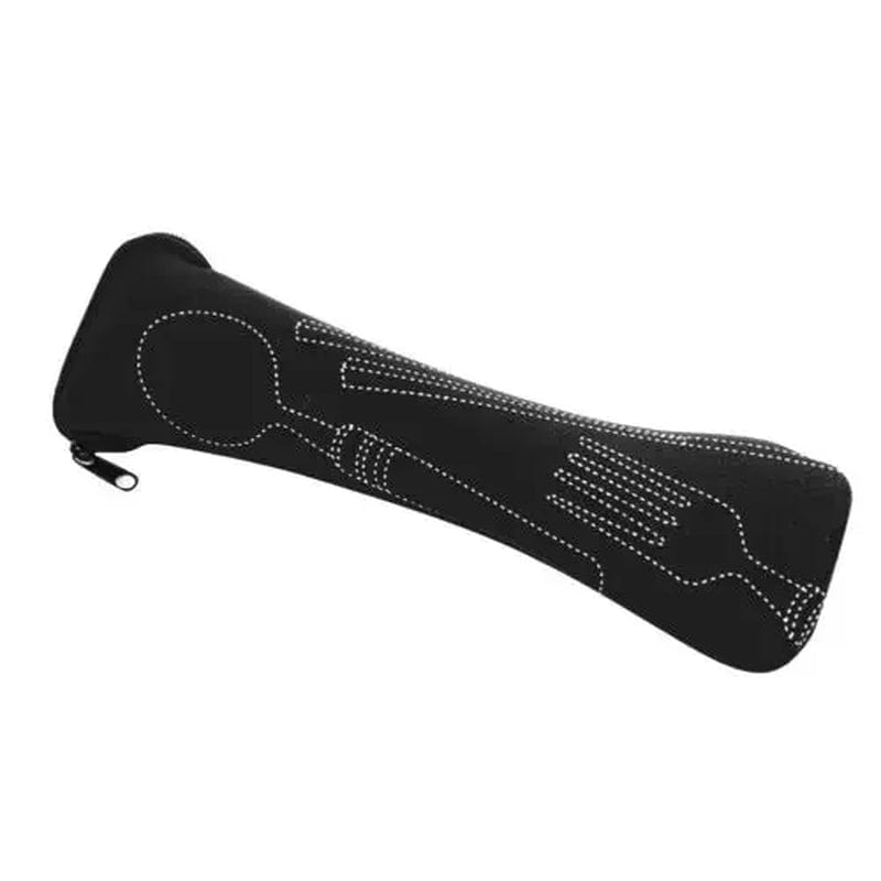 Portable Travel Cutlery Storage Bag With Zipper 
