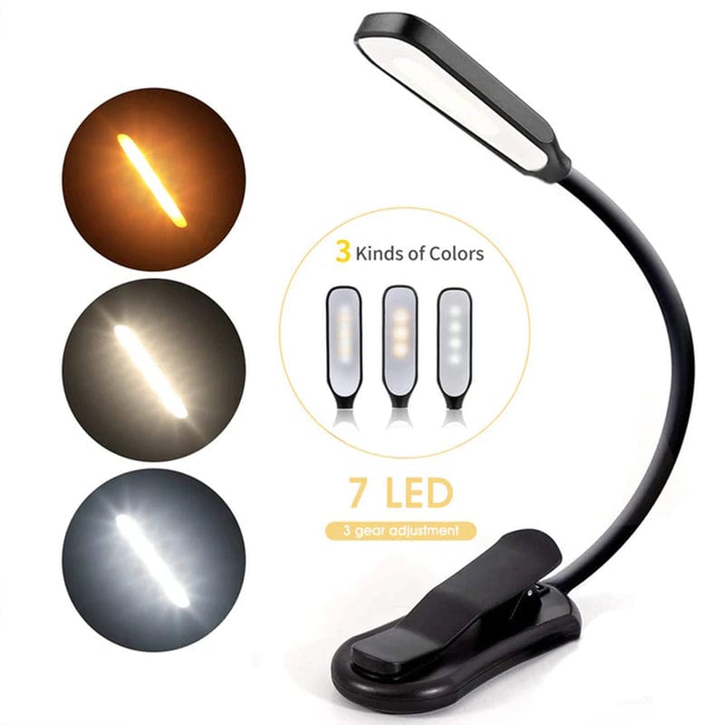 Rechargeable Mini LED Book Reading Night Lamp