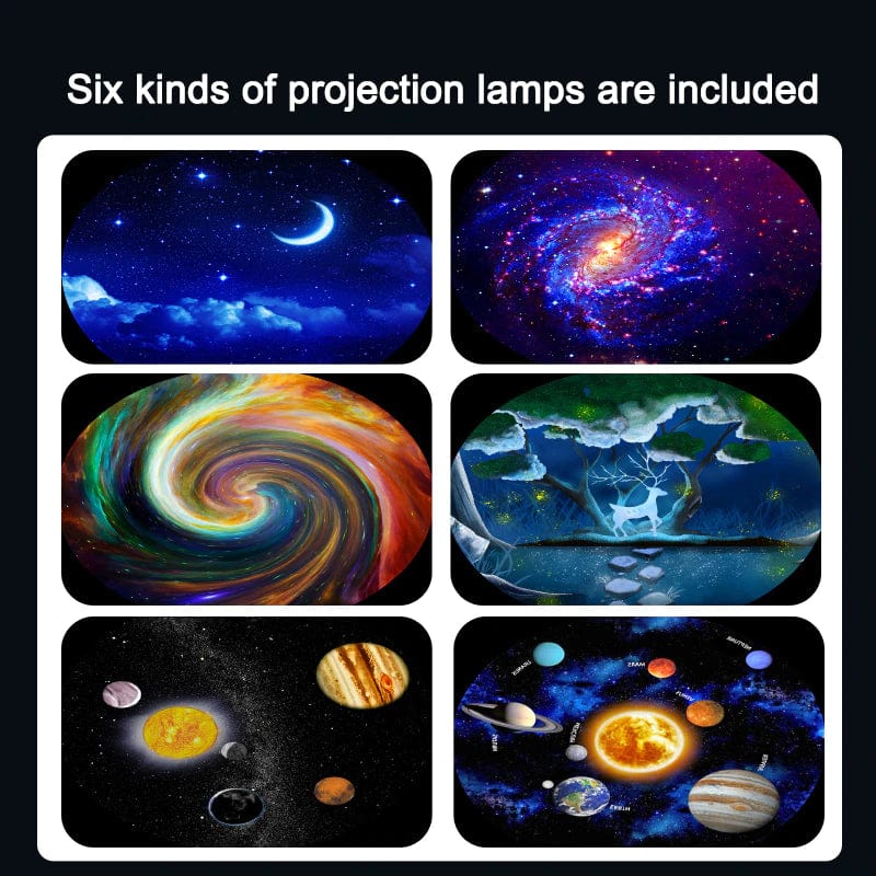 360 Degree Planetarium Star Galaxy Night Light Projector 