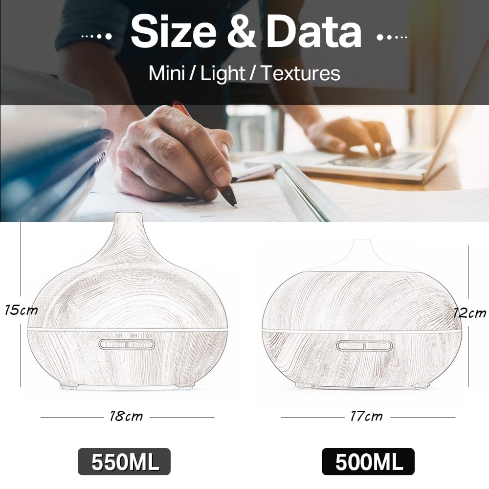 LED Aromatherapy Essential Oil Diffuser