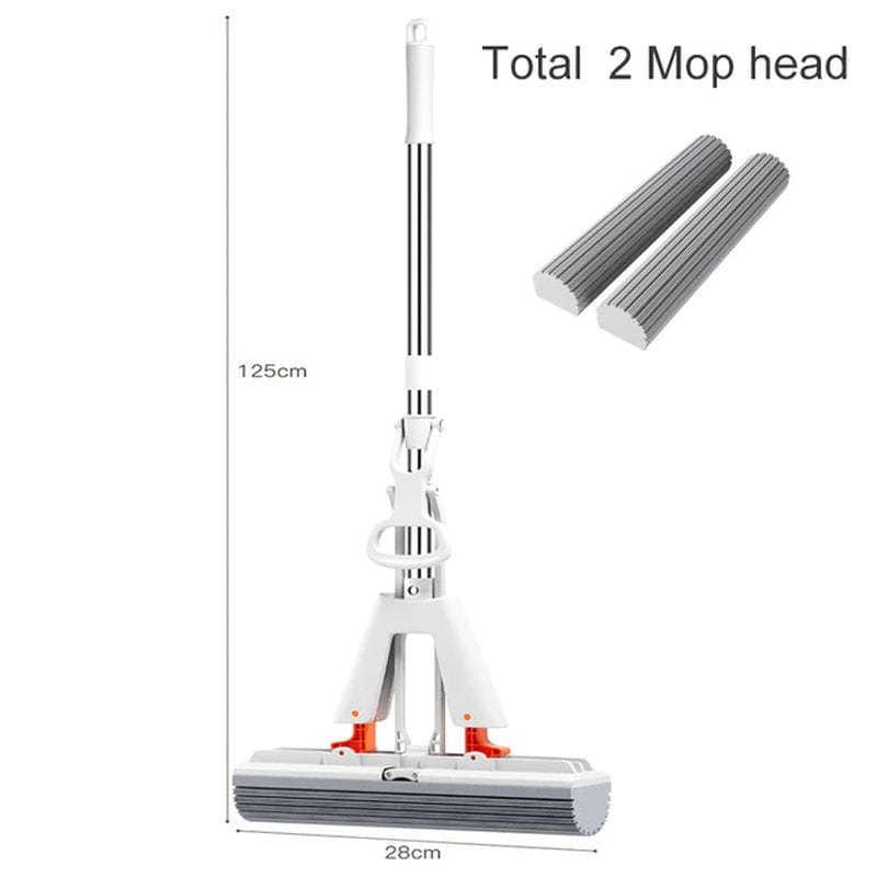 Squeeze Self-Draining Collodion Mop Wood Floor Tiles Spin Household Cleaning Tools to Clean Walls and Ceilings Floor