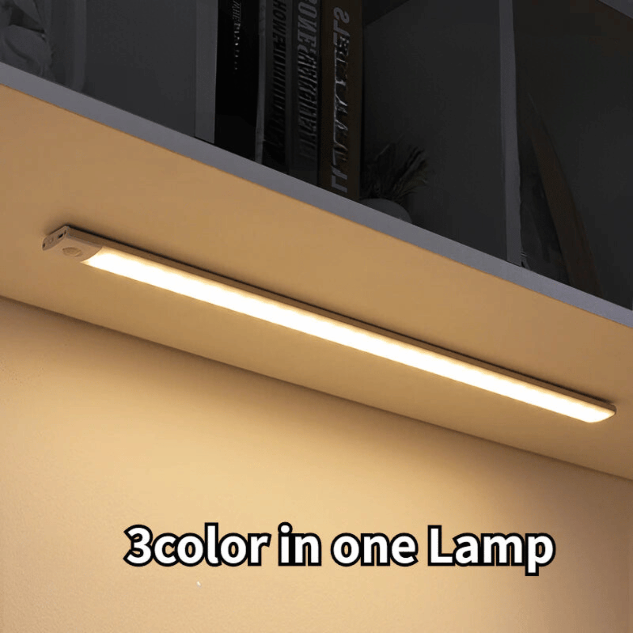 Wireless Motion Sensor USB Night Light For Cabinet & Bedroom