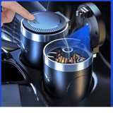 Portable Car Cigarette Ashtray Cup With Lid