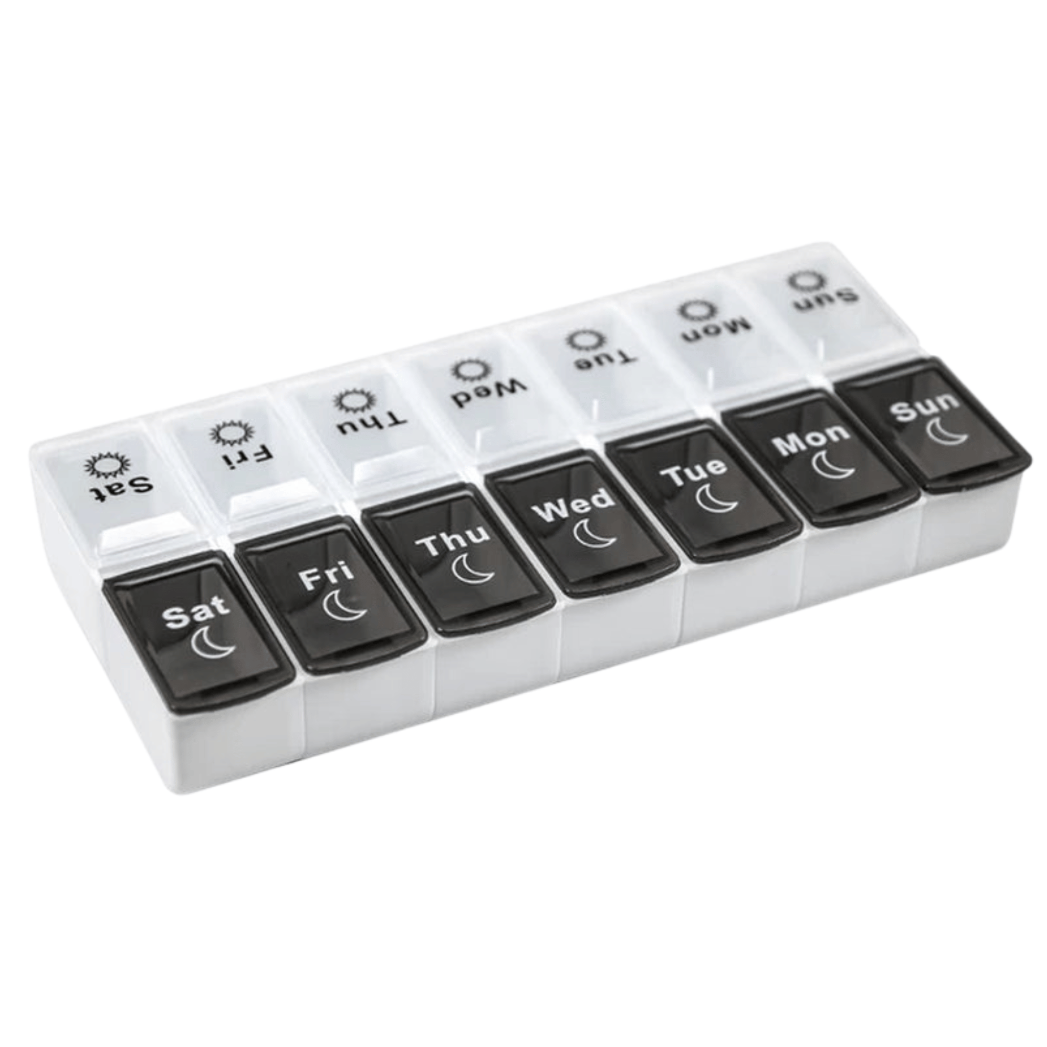 7 Days Portable Weekly Travel Pill Case Organiser 
