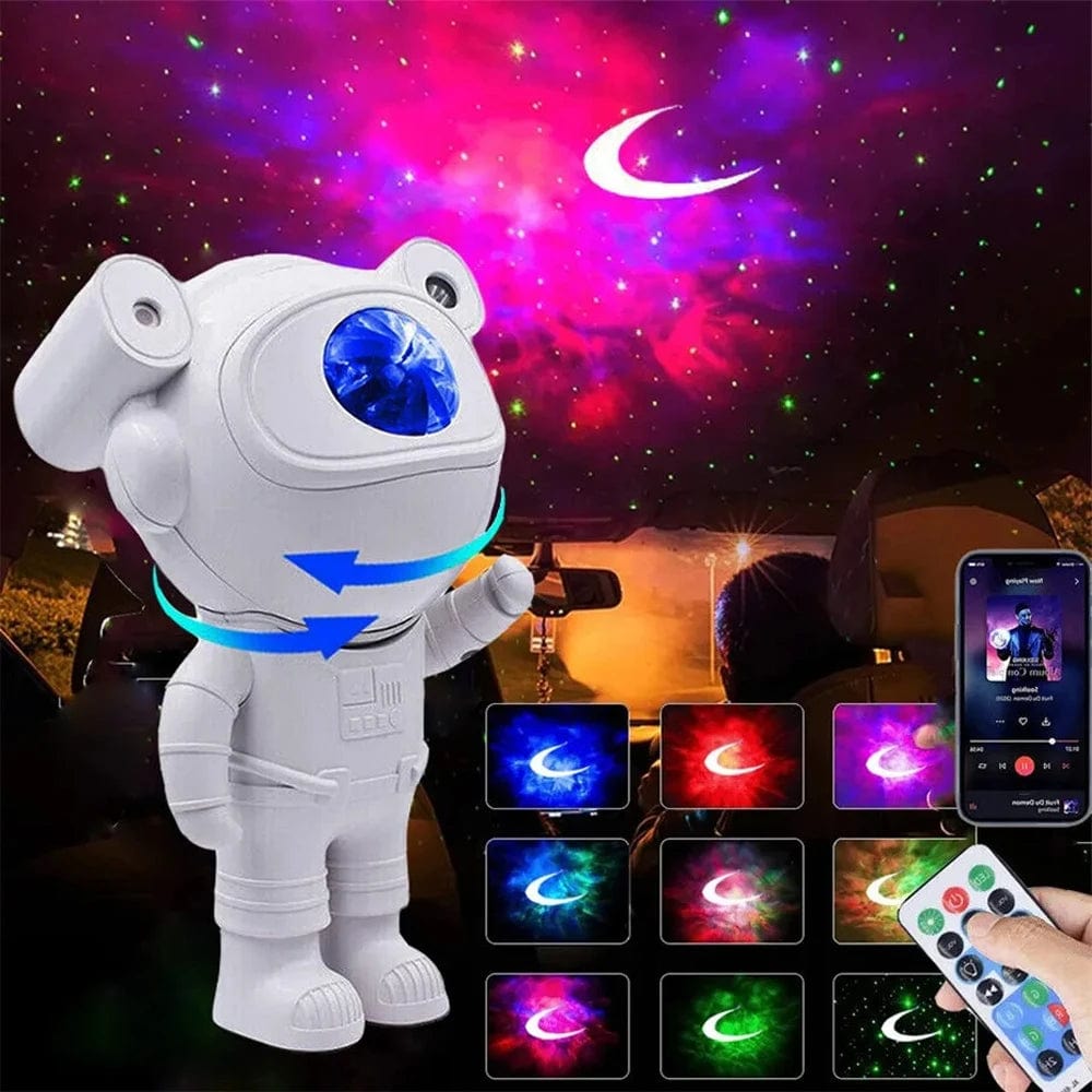 New Galaxy Astronaut Nightlight Star Projector 