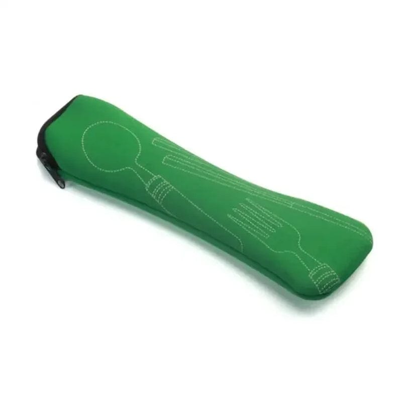 Portable Travel Cutlery Storage Bag With Zipper 