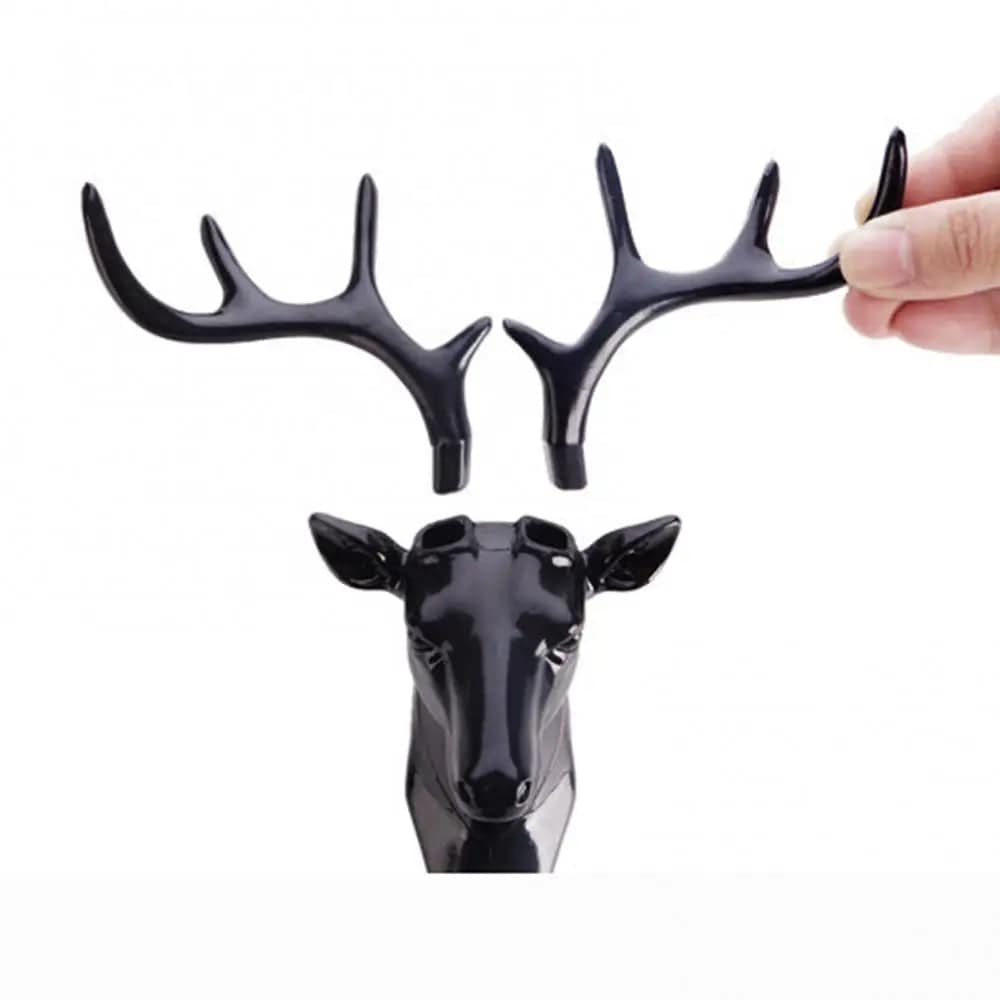 Home Decor Antler Hook Deer Head Key Hanger Holder