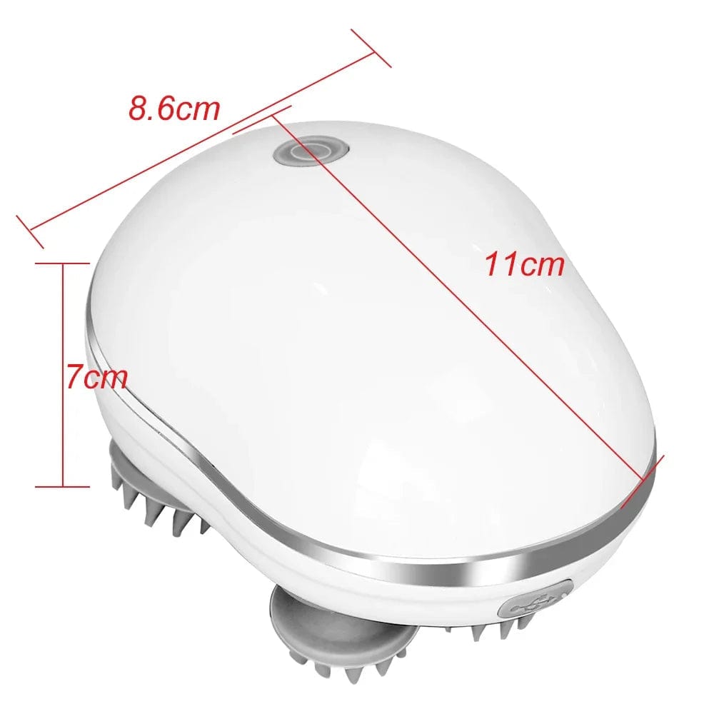 Infrared Scalp Massager With 4 Kneading Massage Heads 